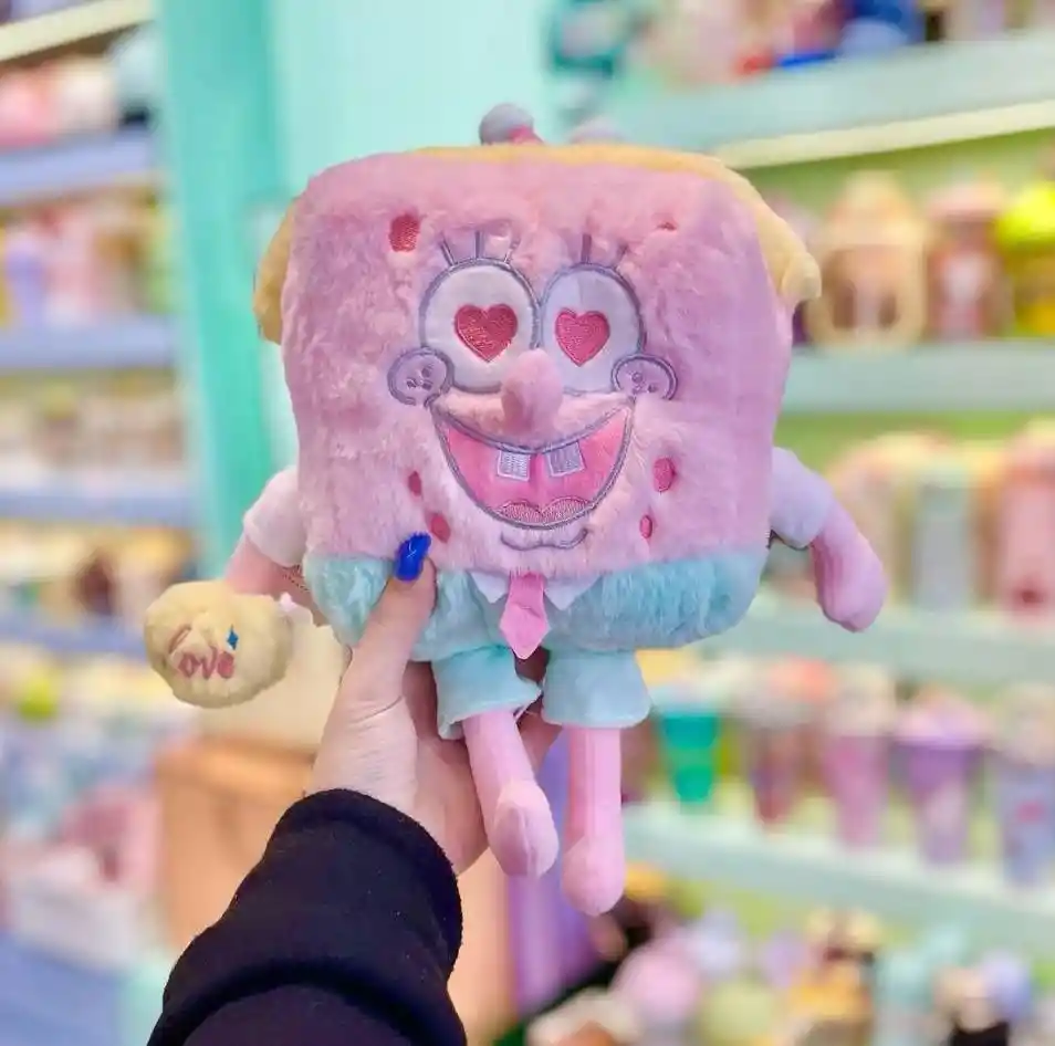 Peluche Bob Esponja San Valentín