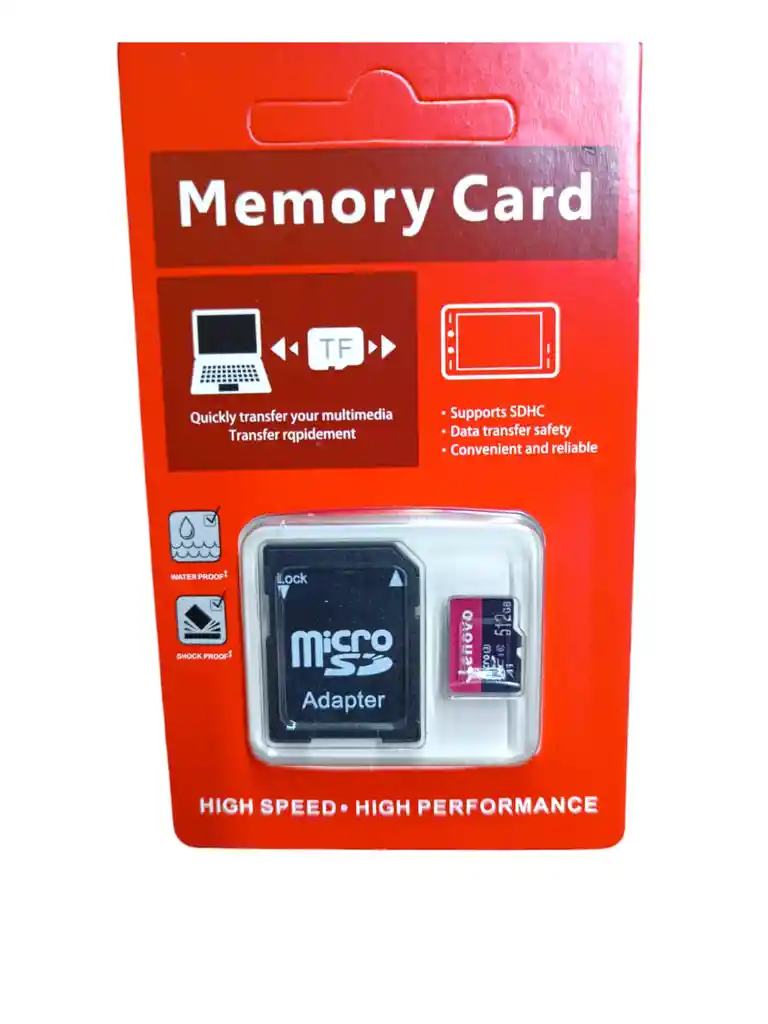 Tarjeta Memoria Micro Sd 512gb Lenovo High Endurance Pro