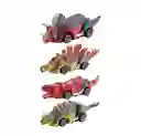 Carros De Impulso Dinosaurio Juguete Interactivo X 8 Unidade