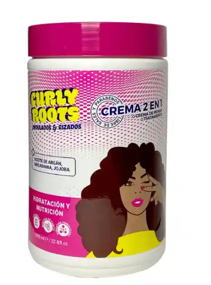 Curly Roots Crema 2en1 X600gr Yuma