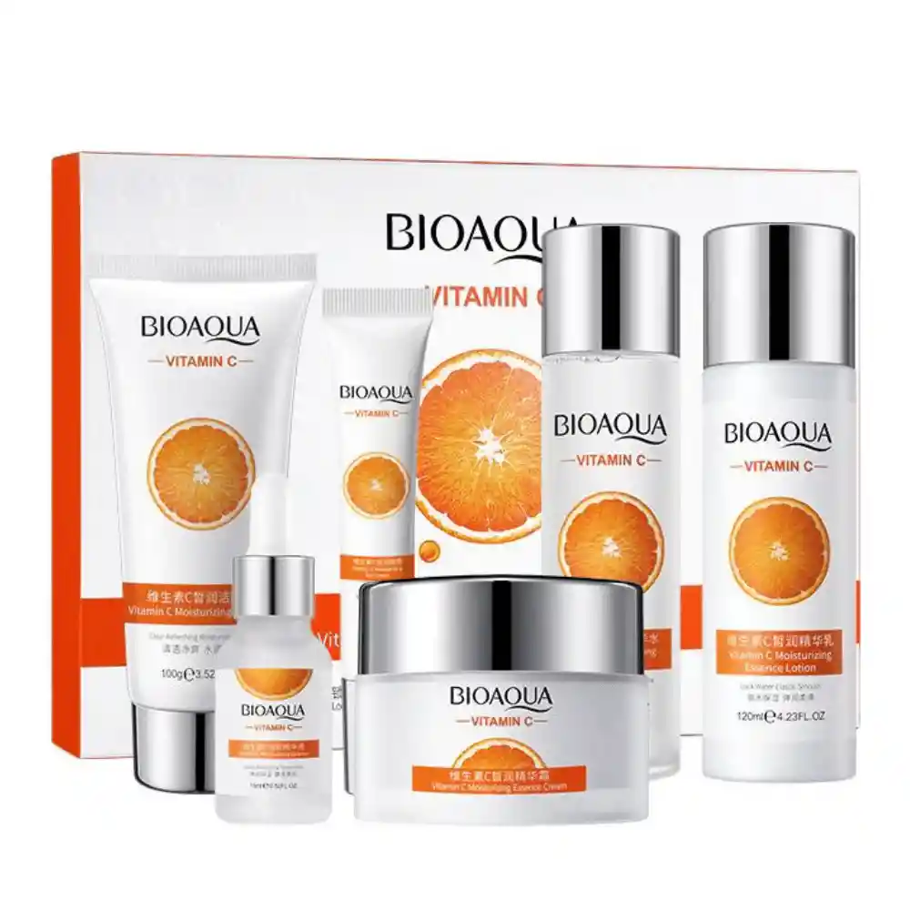 Kit Facial De Vitamina C X6 Productos