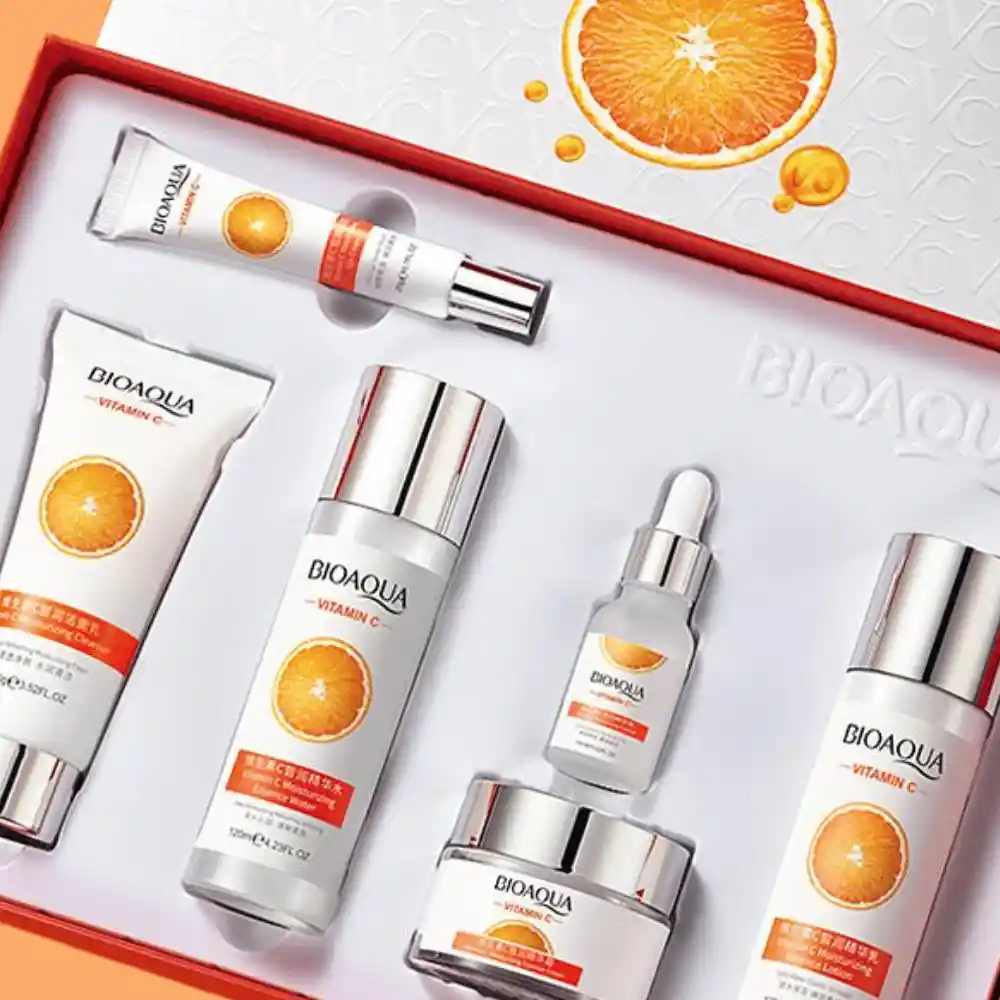 Kit Facial De Vitamina C X6 Productos