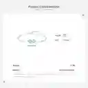 Pulsera Manilla Para Mujer Dije Infinito Turquesas En Plata