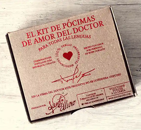 Las Pocimas De Amor Del Doctor (grajeas De Chocolate En Forma De Corazon)