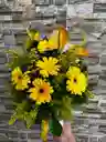 Hermoso Ramo De Gerberas Amarillas