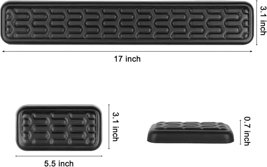 Apoya Muñecas Pad Teclado Mouse Kit Ergo Memoryfoam Original