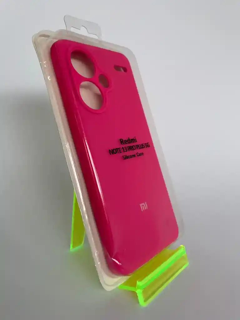 Silicon Case Xiaomi Redmi Note 13 Pro Plus 5g Fucsia