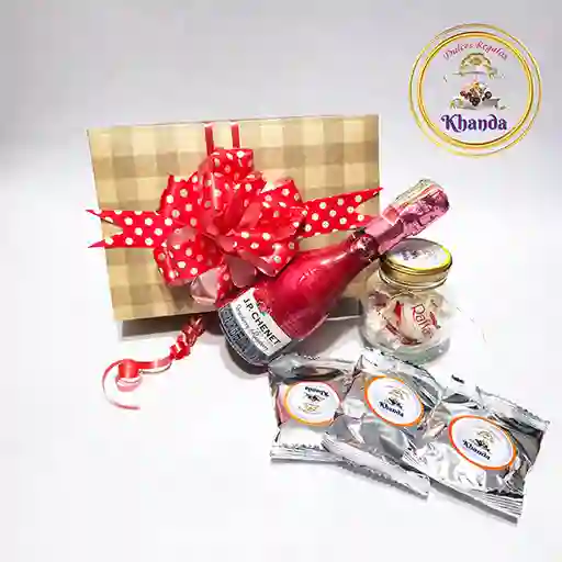 Caja Khanda Tentación Con Vino