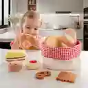 Juguete Set Cesta De Panadería Para Niños Niñas