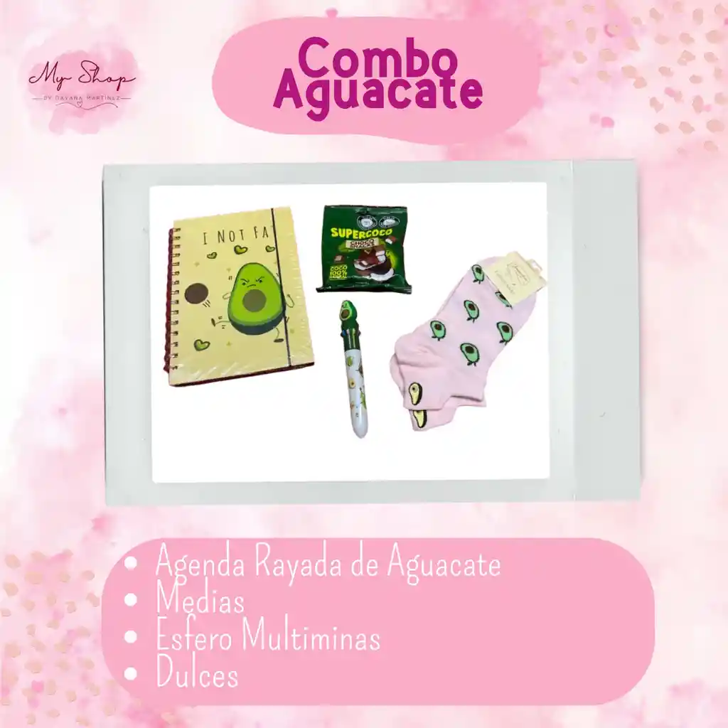 Kit De Aguacate Para Amor Y Amistad