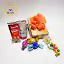 Caja Maní Y Chocolates Para Hombre