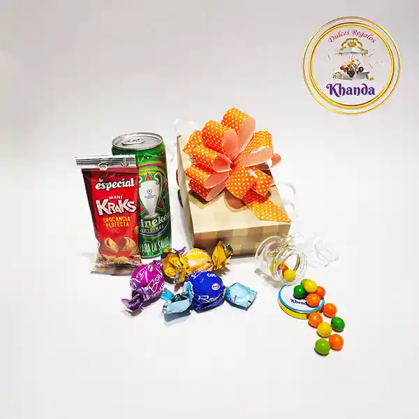 Caja Maní Y Chocolates Para Hombre