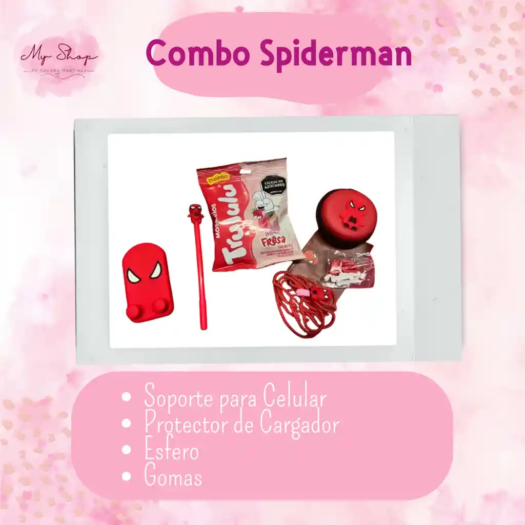 Kit De Spiderman Para Amor Y Amistad