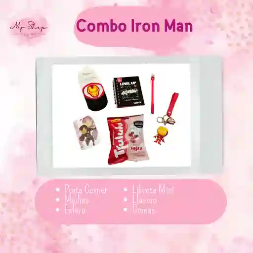 Kit Iron Man Para Amor Y Amistad