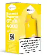 Glucloud Vapeador Box Pod Banana Papaya 4000 Puff 5% Nicotina