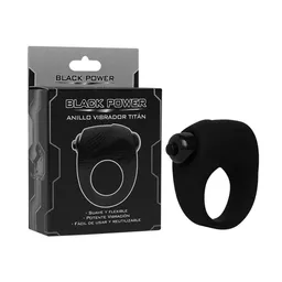 Anillo Vibrador Titan Black Power