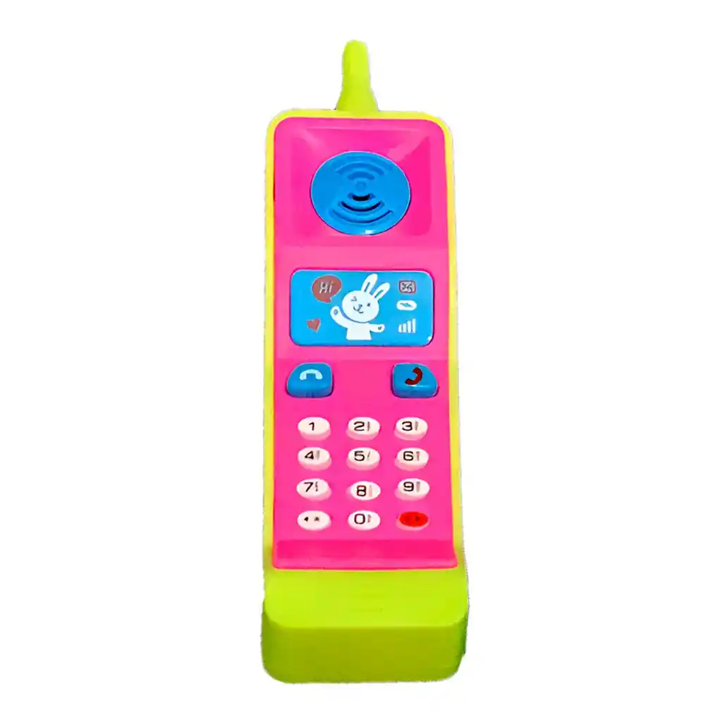 Teléfono Celular Juguete Musical Juguete Bebe Niño + Bateria