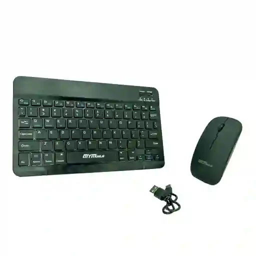 Combo Inalambrico Teclado Y Mouse Qs-1010 Mymobile