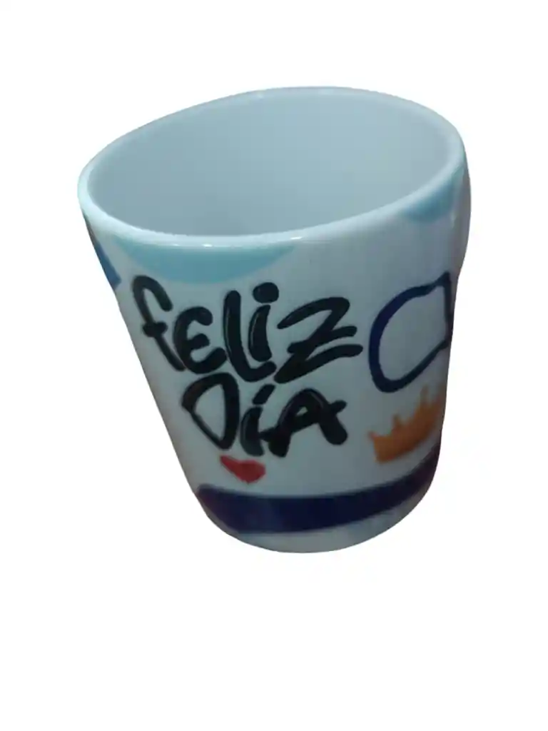 Mug Pocillo Vaso Con Diseño Feliz Dia De Hombre