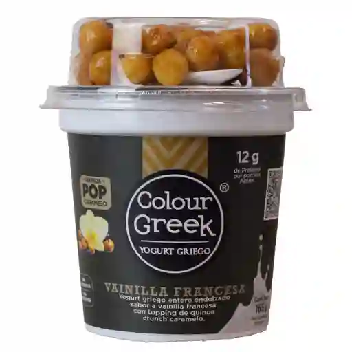 Colour Greek Yogurt Griego Quinoa Pops Caramelo