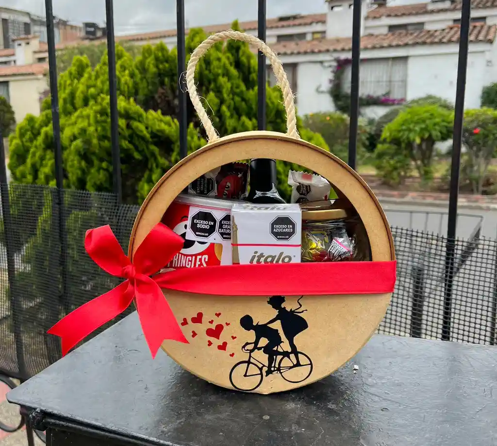 Regalo Amor Y Amistad + Vino