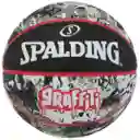 Balon Basquetball Spalding Grafiti Color Negro