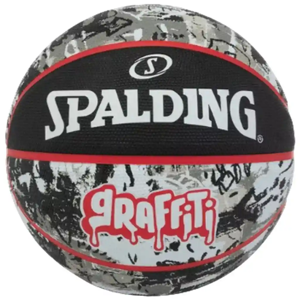 Balon Basquetball Spalding Grafiti Color Negro