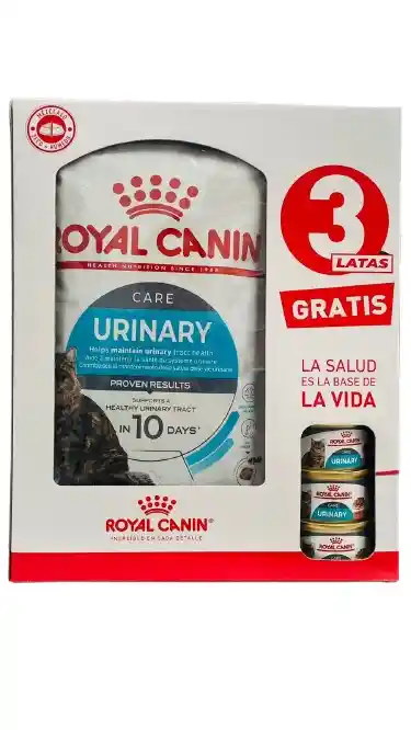 Royal Feline Urinary Care + 3 Latas