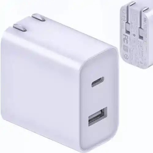 Cabezote Redmi 33w (type-a + Type-c) Blanco