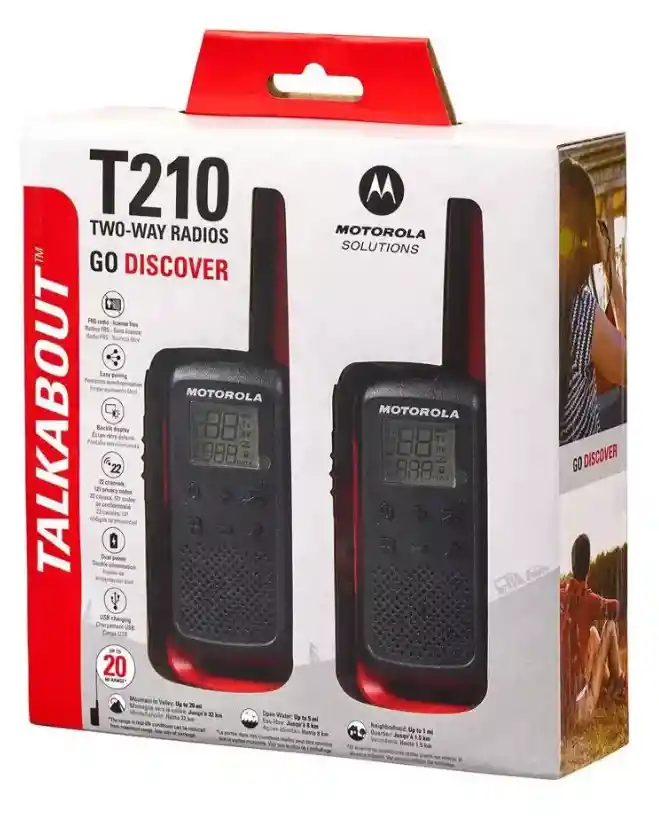 Radio Telefono Waklie Talkie Motorola T200 100% Original