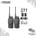 Radio Walkie Talkie Baofeng Bf-888s Uhf X2 Bateria 2800m Ah