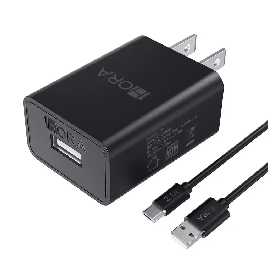 1hora Cargador Micro Usb V8 Gar064