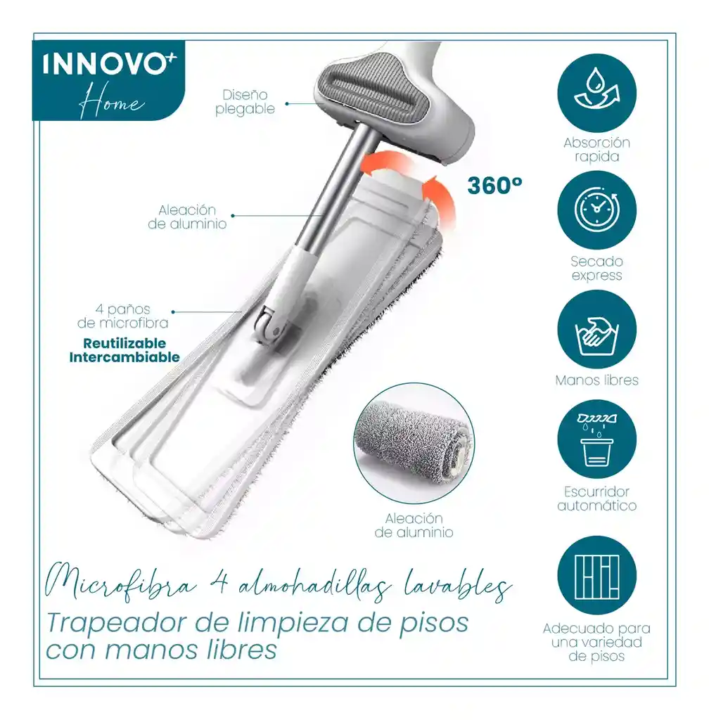 Trapero Mopa Piso Laminados