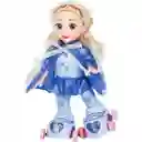 Robot Muñeca Princesa Patines Patinadora Juguete + Baterias