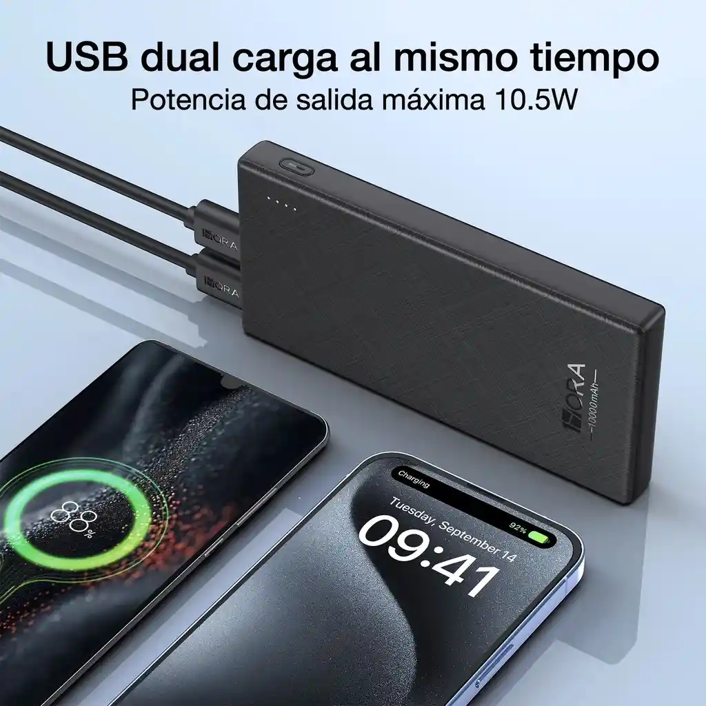 1hora Power Bank 10000mah Gar263