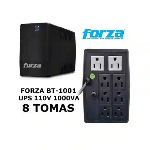 Ups Forza 1000va Bt 1001 8 Tomas