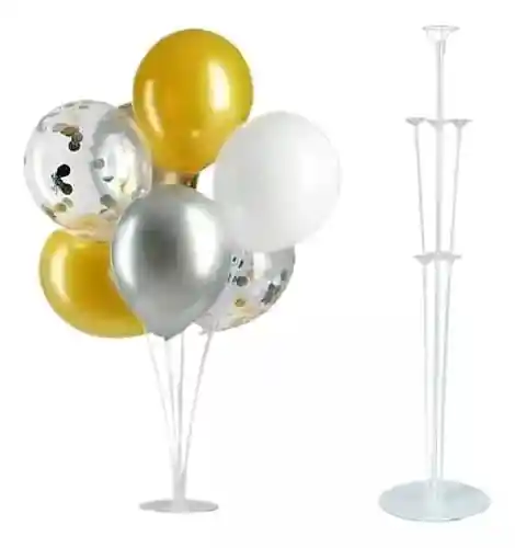 Soporte / Base En Acrílico Para Árbol De Globos 72cm