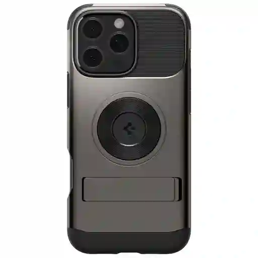 Protector Iphone 16 Pro Spigen Slim Armor Magfit Negro