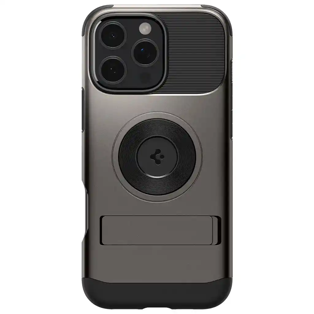 Protector Iphone 16 Pro Spigen Slim Armor Magfit Negro