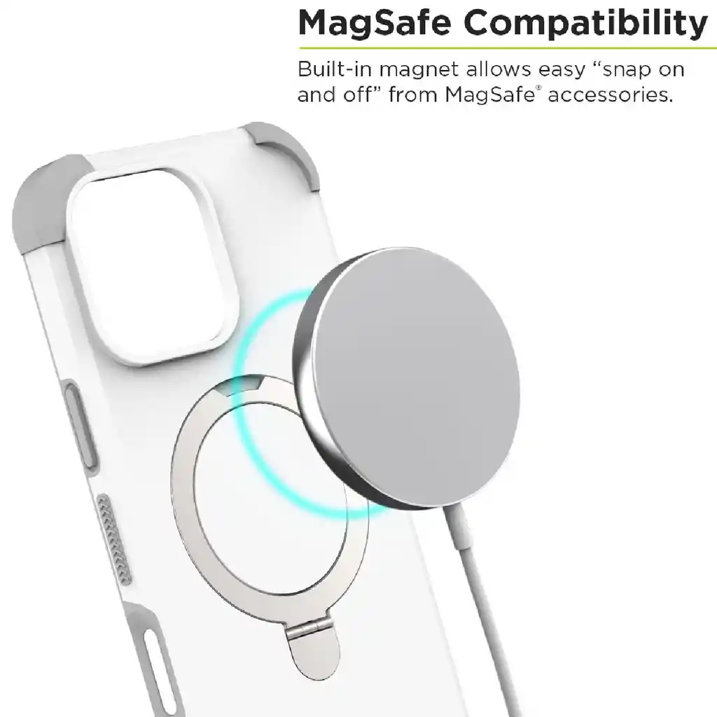 Protector Iphone 16 Pro Puregear Dualtek Kik Magsafe Blanco