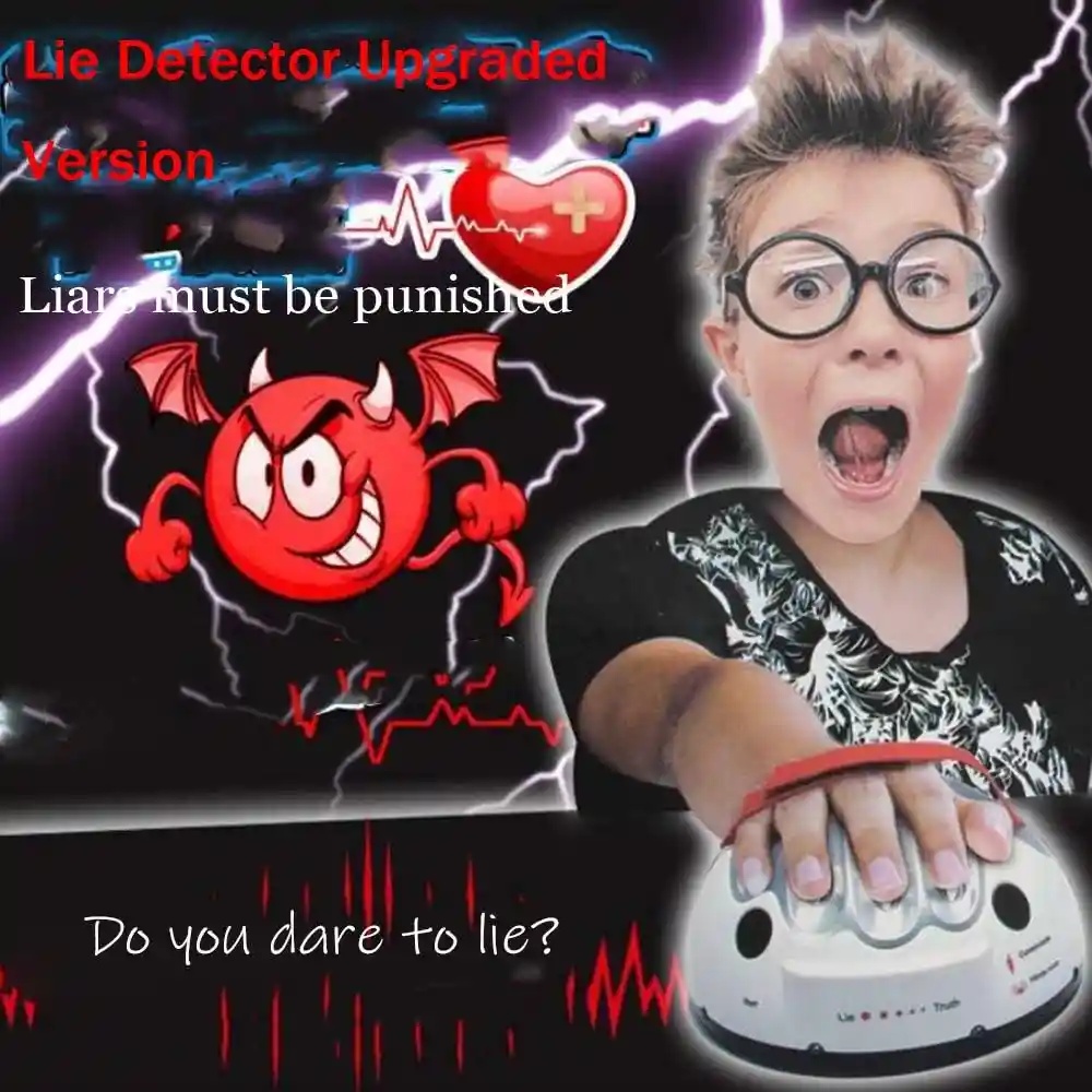 Detector De Mentiras Micro Electrico Impactante Yudong Juego