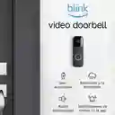 Timbre Inteligente Con Cámara Integrada Hd Blink Compatible Con Alexa