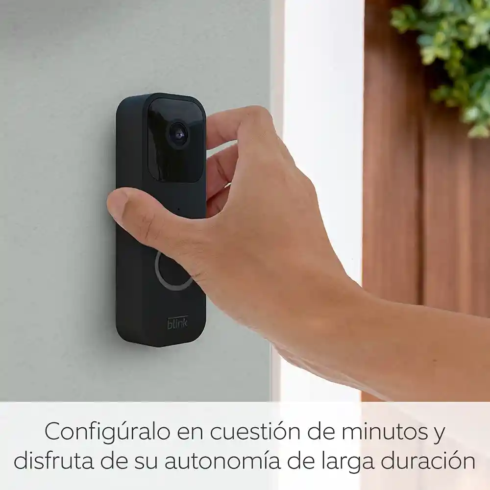 Timbre Inteligente Con Cámara Integrada Hd Blink Compatible Con Alexa