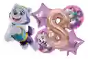 Kit Bouquet Globos Everest Paw Patrol Patrulla Canina Perro #8