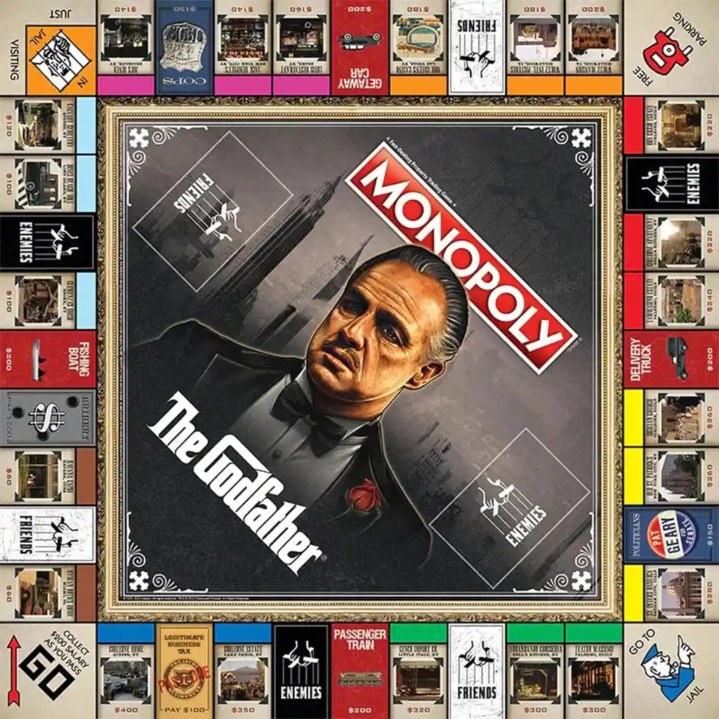 Monopoly The Padrino Godfather 50th Anniversary Juego Mesa