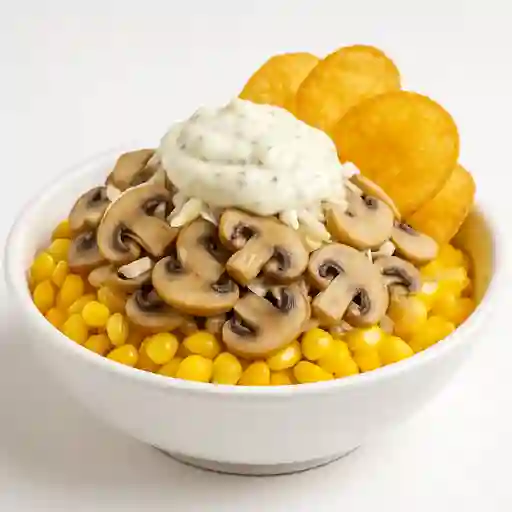 Mazorcada con Champiñones