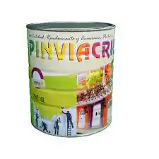 Aluminio Pintura Esmalte Base Aceite Pinviacril X 1/4