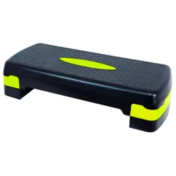 Banco Step Escalón Aeróbicos Yoga 2 Niveles Gym-ejercicios (verde/negro Sc-84085)