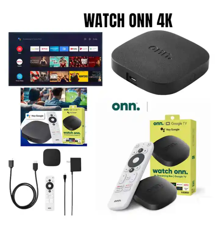 Google Tv Onn Watch 4k Convertidor A Smart Tv- No Mensualidad + De 100.000 Series Pel1culas C@nales