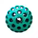 Juguete Para Perros Pelota Maciza Porta Snack Color Verde